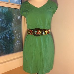 Mission Supply Co. Green Shirt Dress Sm